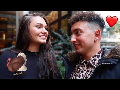 I TOOK MY GIRLFRIEND TO A SURPRISE DINNER FOR THANKSGIVING!! *LUXURIOUS* | Montana & Ryan