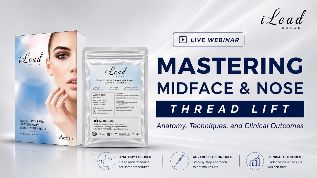 Mastering Midface dan Nose Thread Lift, Rahasia Anatomi, Teknik, dan Hasil Natural