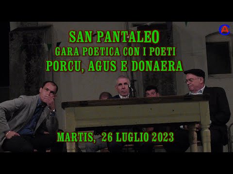 GARA POETICA - PORCU, AGUS E DONAERA,  MARTIS,  26/07/2023