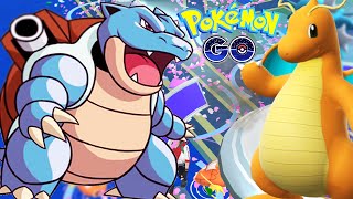 Pokemon Go Blastoise Dragonair Epic Gym Battle Pokemon Go Gameplay!