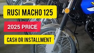 PRESYO NG RUSI MACHO 125 NGAYONG AUGUST 2025