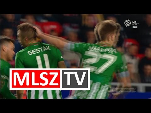 Stanislav Sesták gólja a DVSC-TEVA - Ferencvárosi TC mérkőzésen