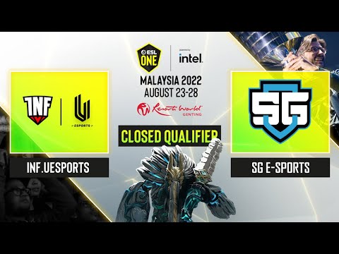 Dota2 - INF.UESPORTS vs SG e-sports - Game 2 - ESL One Malaysia 2022 SA: Closed Qualifier