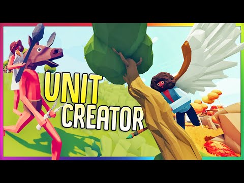 Bob Ross Destroys Gods With Happy Little Trees-TABS Unit Creator - Totally Accurate Battle Simulator
