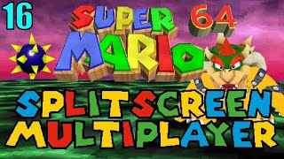 Super Mario 64 Splitscreen Multiplayer 120 Stars - Part 16 (Final)