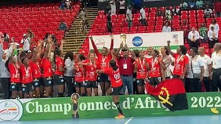 Angola win Africa Cup of Nations women's handball tournament in Senegal