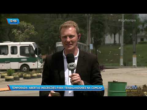 Temporada: Abertas inscrições para trabalhadores na COMCAP