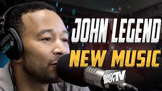 John Legend - New Music - Kim Kardashian - Chrissy Teigen - Fatherhood - Interview - BigBoyTV