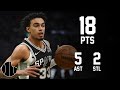 Tre Jones Highlights | Cavaliers vs. Spurs | 7th Jan 2024