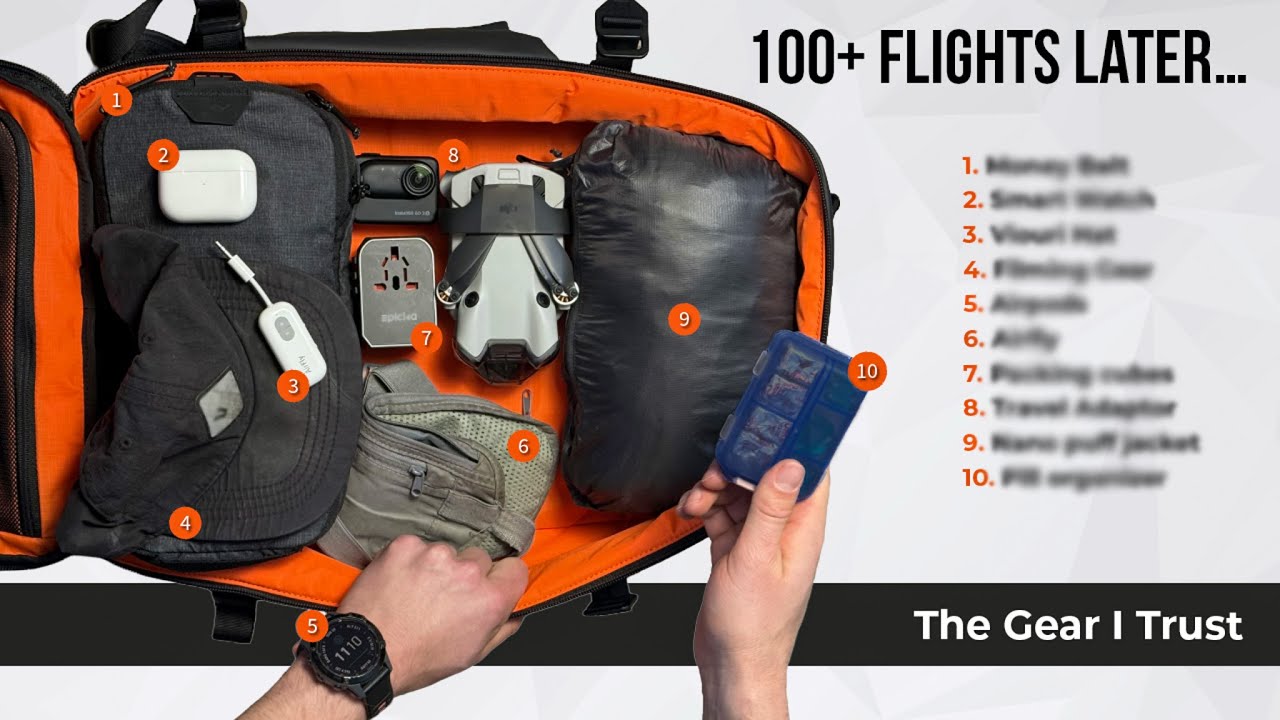 Travel Gear That Survived 100+ Flights