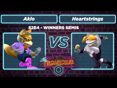 The Nightclub S2E4: Aklo (Fox) vs Heartstrings (Sheik) - Winners Semis SSBM