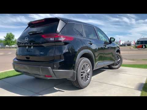 2024 Nissan Rogue AWD S in Black for sale at Medicine Hat Nissan in Medicine Hat, AB