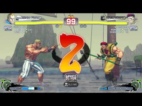 "Best Bout Replays"  USF4 - Strider 801 vs PG Coach Steve (1080p HD)