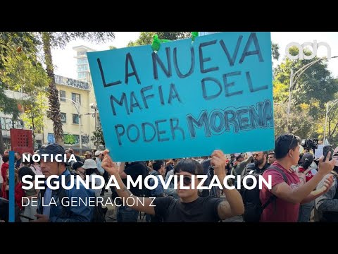 Policías de la CDMX cierran el paso a manifestantes de la Marcha de la Generación Z