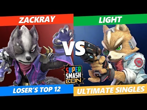 SSC 2019 SSBU - GW Zackray (Wolf) VS Rogue Light (Fox) Smash Ultimate Loser's Top 12