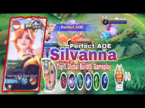 Silvanna PERFECT AOE Burst! Global Build That Wins Every Fight | Top Global Sivanna By Varraca