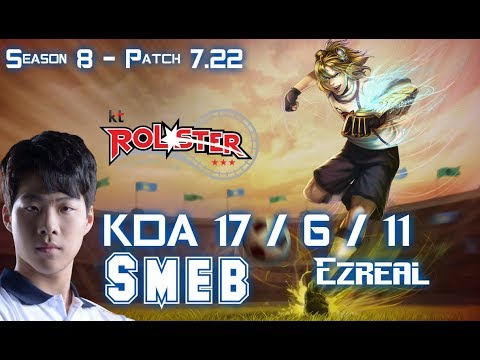 KT Smeb EZREAL vs KALISTA ADC - Patch 7.22 KR Ranked