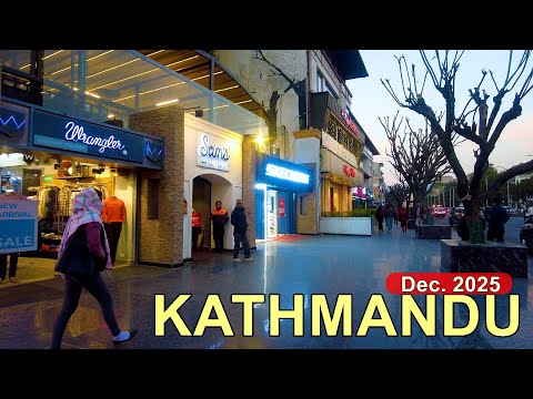 Kathmandu, Nepal 🇳🇵 Looks Amazing and Beautiful - Kathmandu Winter Walk 2025 4K 60fps