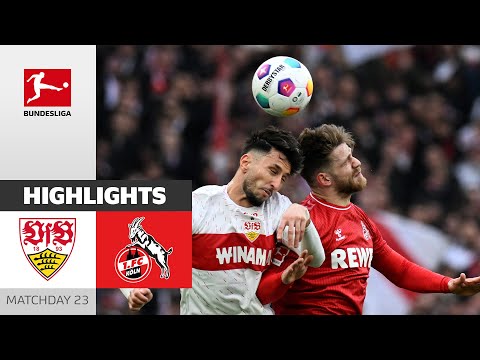 Resumen de Stuttgart vs Köln Matchday 23