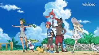 Pokemon Sun and Moon Season 1-3 intros w/ Sun and 
