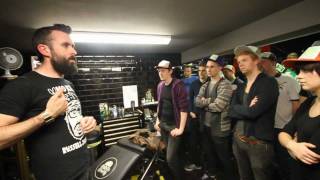 Redshifts... Hide N Speak with Scroobius Pip @ The Happy Sailor Tattoo