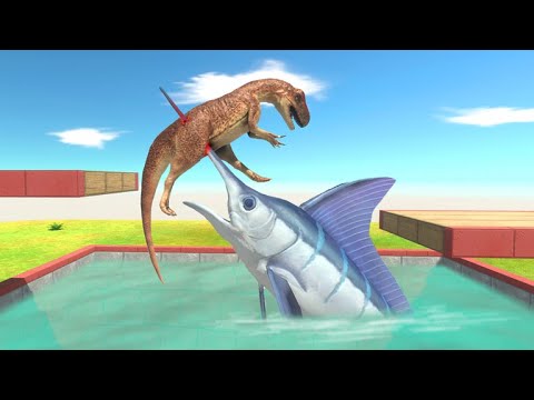 Don't be Pulled into Spikes and Giant Smasher - Animal Revolt Battle Simulator