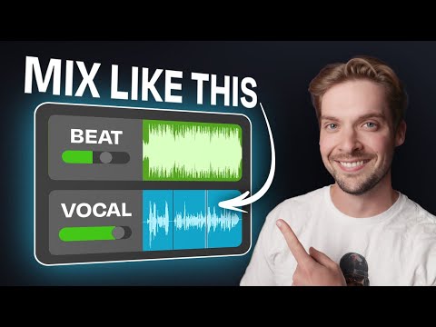 How to Mix Vocals Over a 2-Track Beat (Pro Technique)
