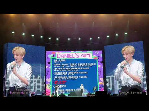 190913 Kang Daniel Fanmeeting in Taipei - Push up
