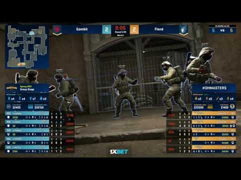 CS GO : best of Gambit vs  Fiend Dust2