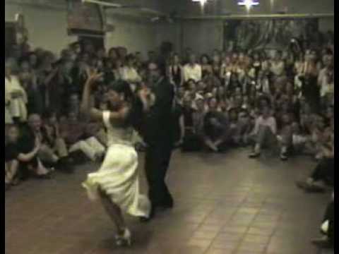  Javier Rodriguez  and  Geraldine Rojas  are  dancing  to  the  tango  "  Tanguera  "