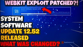 NOUVELLE MISE À JOUR 12.52 DU LOGICIEL SYSTÈME PLAYSTATION 4 ! TÉLÉCHARGEZ-LA MAINTENANT !