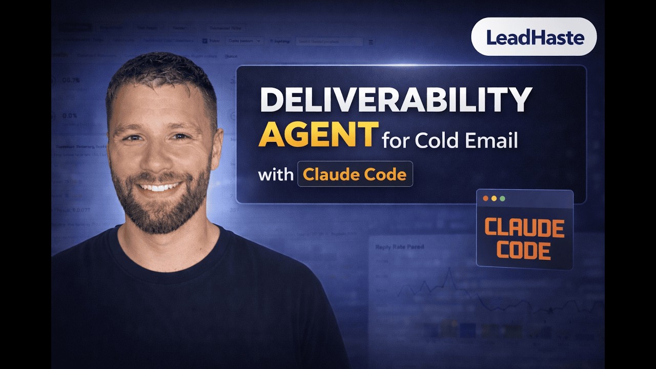 I Built a Cold Email Deliverability Agent with Claude Code