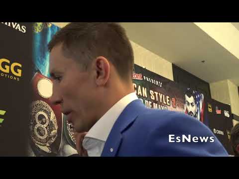Gennady Golovkin On What He Thinks Of Canelo Hair Test EsNews Boxing