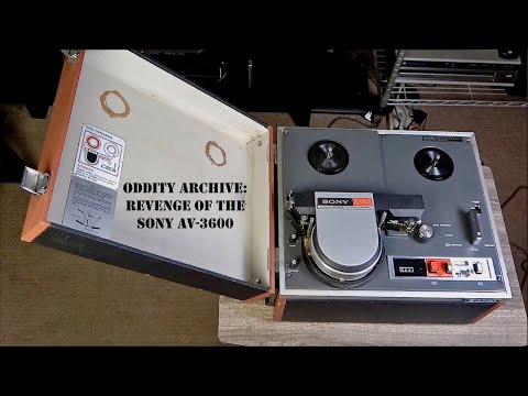 Oddity Archive: Episode 265.4 – Revenge of the Sony AV-3600 Videocorder (1st Test)