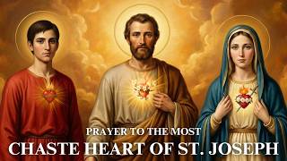 Prayer to the Most Chaste Heart of Saint Joseph