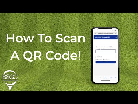 How to use QR Codes - Big Summer Golf Card