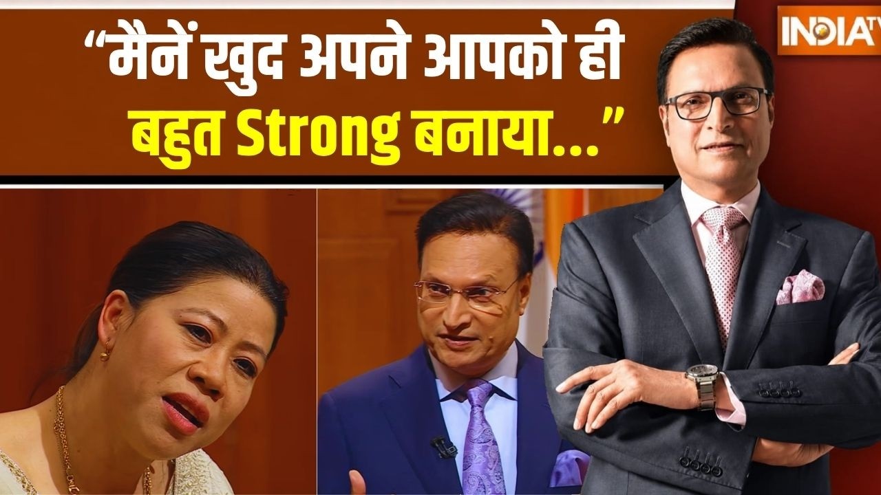 "खुद अपने आपको Strong बनाया..." | Mary Kom | Aap Ki Adalat | Rajat Sharma | India TV