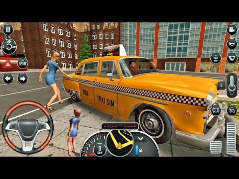 Taxi Sim 2016 Ep20 - Taxi Games Android IOS gameplay