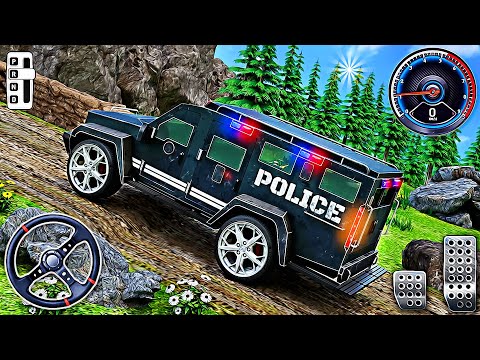 US Police Hummer Driving Sim - Offroad Mountain Jeep Drive Game | Android Gameplay