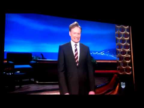 Conan's impression of Romney