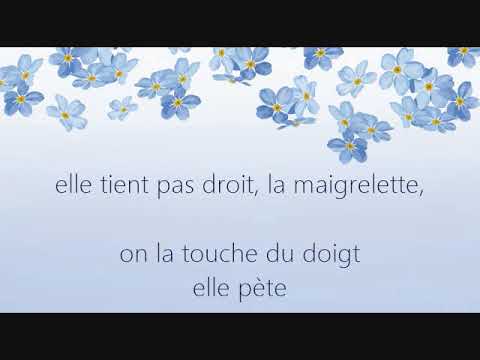 La Maigrelette - Amélie-les-crayons (paroles)