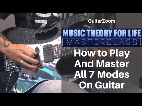 How to Play And Master All 7 Modes On Guitar | Music Theory Workshop
