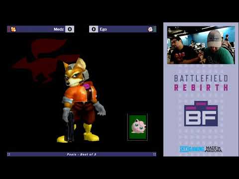 Battlefield 9 Pools - Medz (Fox) vs Ego (Jigglypuff)