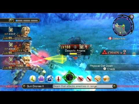 Xenoblade Chronicles - Super Boss: Despotic Arsene (No Topple)
