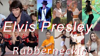 Elvis Presley (Rubberneckin&#39;) Extended Remix (Shuffle Shapes &amp; Hip-Hop Medley) Dance to Rock Tribute