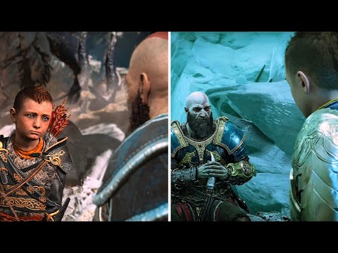 "Do not be sorry, be better" line from God of War (2018) vs God of War Ragnarok