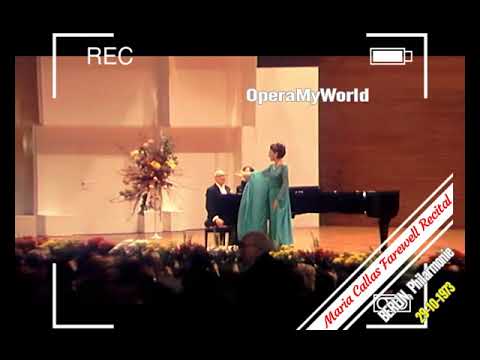 Maria Calla's Encore at the Berlin's Philarmonie (29/10/1973)