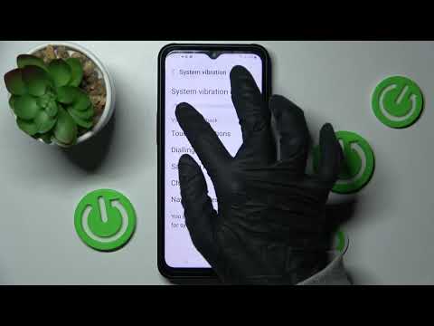 How to Find and Enter the Vibration Settings on the SAMSUNG Galaxy Xcover6 Pro