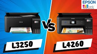 [Comparação] Epson ECOTANK L3250 ou L4260 - Qual IMPRESSORA TANQUE DE TINTA Comprar?