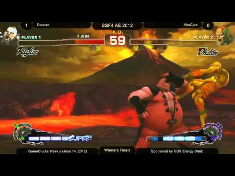 Duncan (RU) vs AfroCole (DH) - Winners Finals - AE 2012 - Thursdays @ GameClucks - GCFGL Week Fiftee